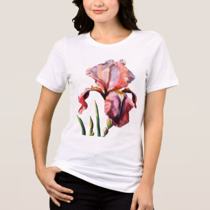 Blume des weißen T - Shirt