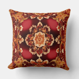 Blume-Design bedrucktes Kissen mit schönem Kunstha