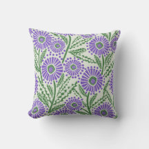 Blume-Design für Blockdruckkreise