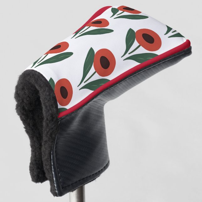 Blume Design Golf Putter Abdeckung Headcover (3/4 Vorderseite)