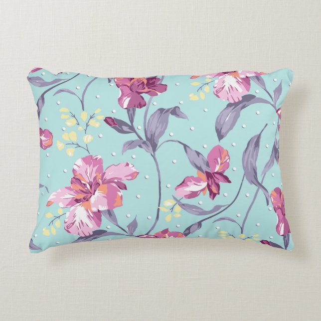 Blume Design Textil Illustration,Hintergrund,d Dekokissen (Vorderseite)