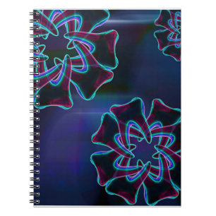 Blume Design Zahnarzt Orthodontist Notebook Notizblock