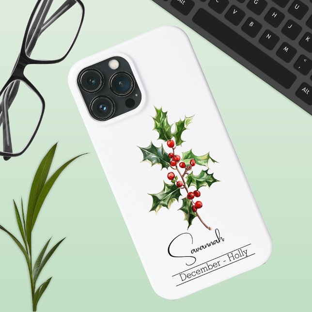 Blume Dezember Holly Case-Mate iPhone Hülle (Von Creator hochgeladen)