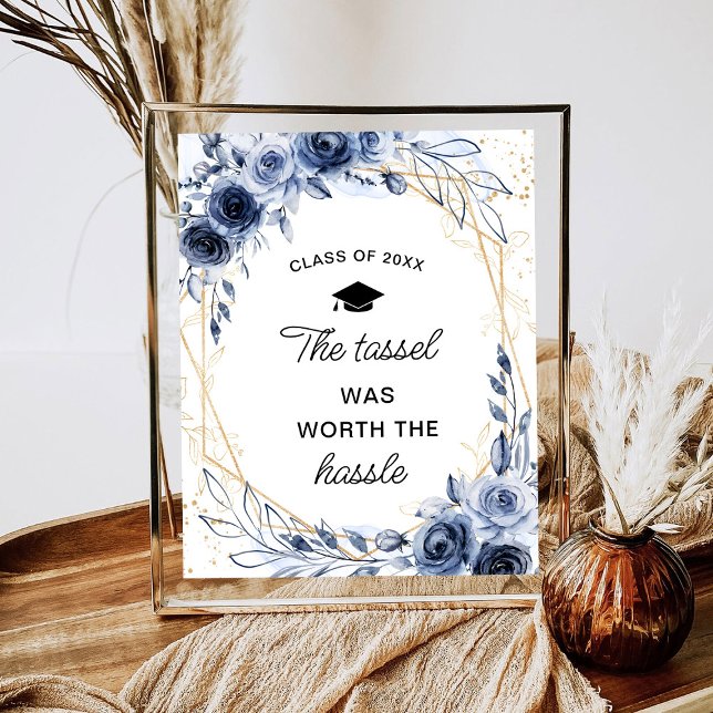 Blume, die die Tassel wert war, den schweren Absch Poster (Von Creator hochgeladen)