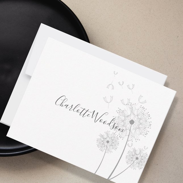 Blume, die in Wind-Script-Namen geblasen werden Mitteilungskarte (Von Creator hochgeladen)