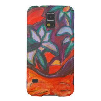 Blume, die Kitty träumt Samsung S5 Hülle