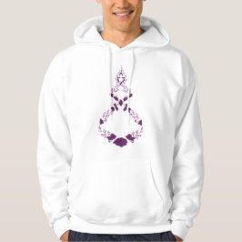 Blume, die zum Himmel fliegen Hoodie