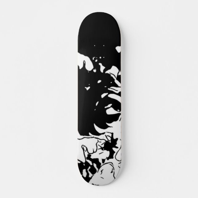 Blume Doodle Skateboard (Vorne)