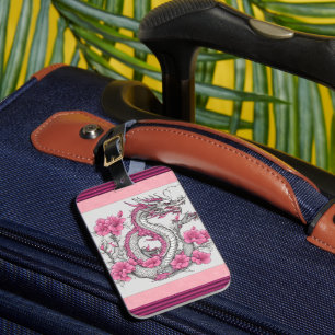 Blume Dragon Luggage Tag Gepäckanhänger