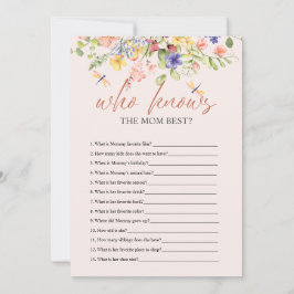 Blume Dragonfly BABY SHOWER, DER DIGITAL KENNT Einladung