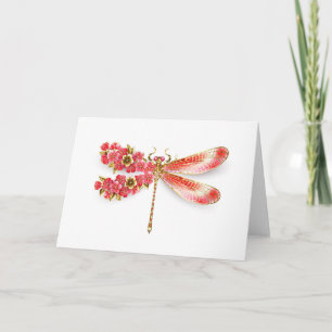 Blume Dragonfly mit Schmucksakura