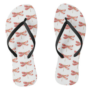Blume Dragonfly mit Schmucksakura Flip Flops