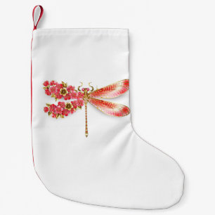 Blume Dragonfly mit Schmucksakura Kleiner Weihnachtsstrumpf