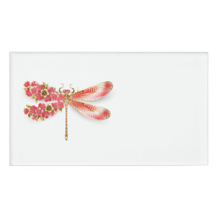 Blume Dragonfly mit Schmucksakura Namenschild