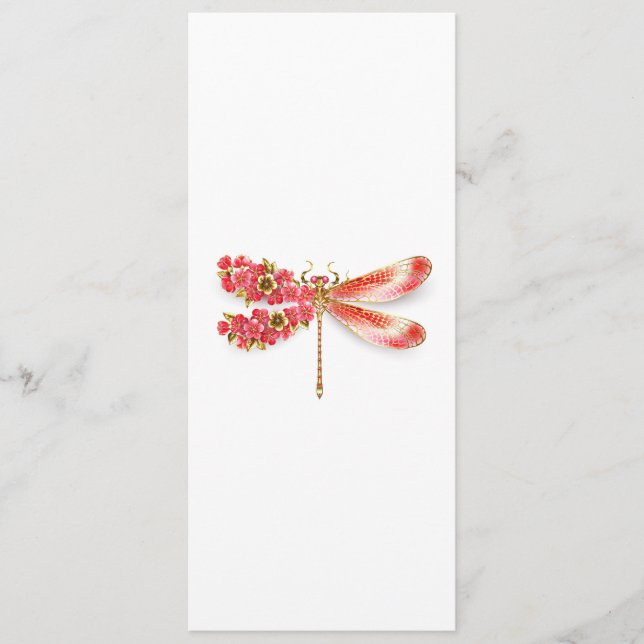 Blume Dragonfly mit Schmucksakura Programm (Vorderseite)