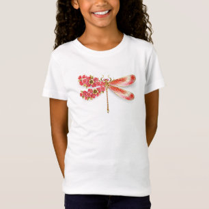 Blume Dragonfly mit Schmucksakura T-Shirt