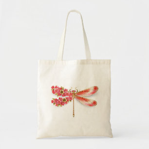 Blume Dragonfly mit Schmucksakura Tragetasche