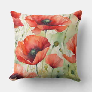 Blume Dream - Mohnmuster Kissen