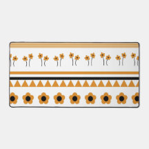 Blume-Dreieck-Muster für Grenzstreifen