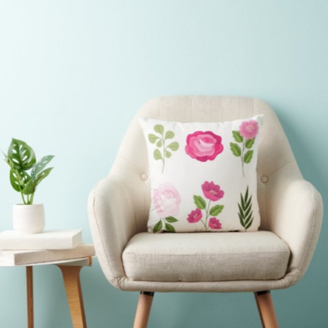 Blume Druck Modernes Kissen (Von Creator hochgeladen)