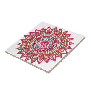 Blume Drucktafel Fliese