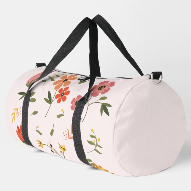 Blume Duffle Bag (Linke Ecke)