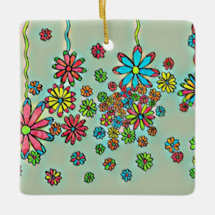 Blume Dusche Keramikornament