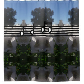 BLUME DUSCHE MIT SKY DUSCHVORHANG