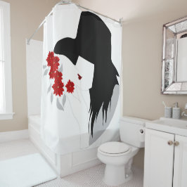 Blume Duschvorhang