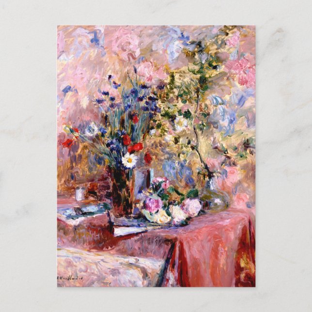Blume, Édouard Vuillard Postkarte (Vorderseite)