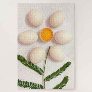 Blume Eierjolk Puzzle
