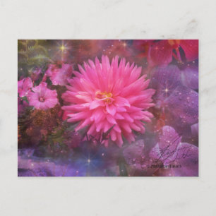 Blume - Ein Visuelles Bouquet für Mama Postkarte