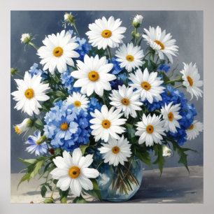 Blume Elegant Täglich Wasserfarben Poster