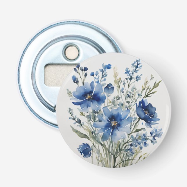 Blume Elegantes Wasser Flaschenöffner (Vorderseite)