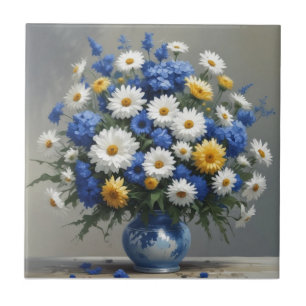 Blume Elegantes Wasser Fliese