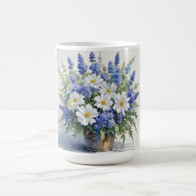 Blume Elegantes Wasser Kaffeetasse (Mittel)