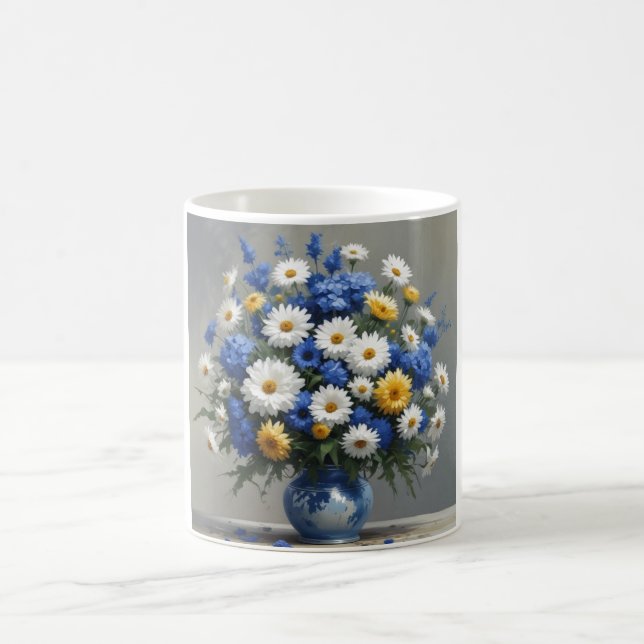 Blume Elegantes Wasser Kaffeetasse (Mittel)