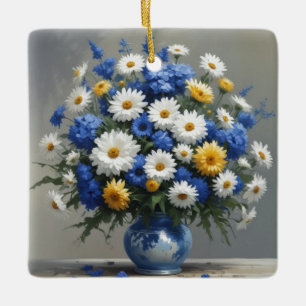 Blume Elegantes Wasser Keramikornament