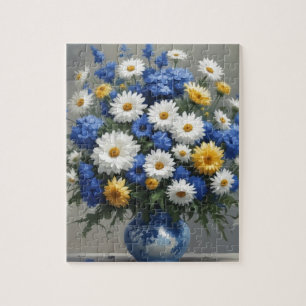 Blume Elegantes Wasser Puzzle