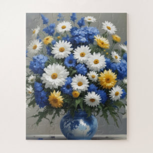 Blume Elegantes Wasser Puzzle