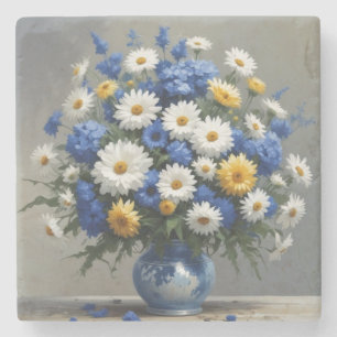 Blume Elegantes Wasser Steinuntersetzer