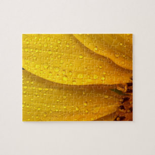 Blume - Es ist sonnig, aber es regnet Puzzle