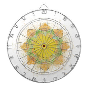 Blume Ethereal Dartscheibe