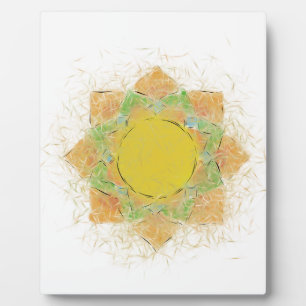 Blume Ethereal Fotoplatte