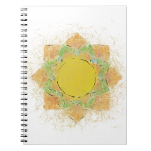 Blume Ethereal Notizblock