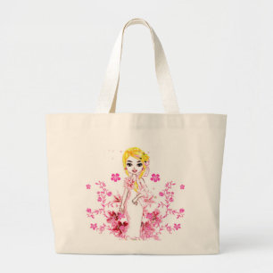 Blume Fairy Bag Jumbo Stoffbeutel