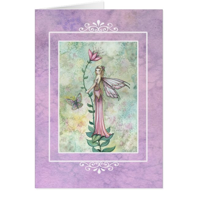 Blume Fairy Card by Molly Harrison (Vorne)