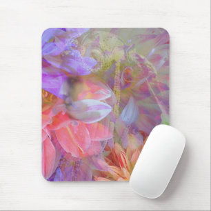 Blume Fairy Double Exposure Fantasy Art Mousepad
