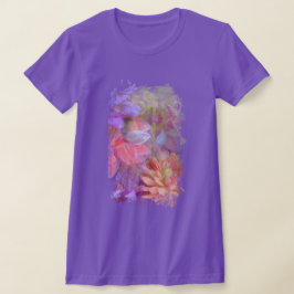 Blume Fairy Double Exposure Fantasy Art T-Shirt