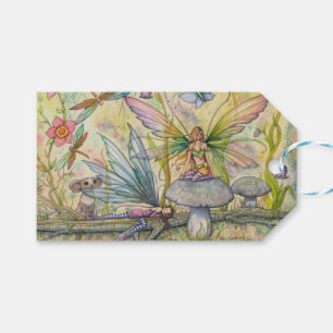 Blume Fairy Fantasy Art Gift Tags Geschenkanhänger